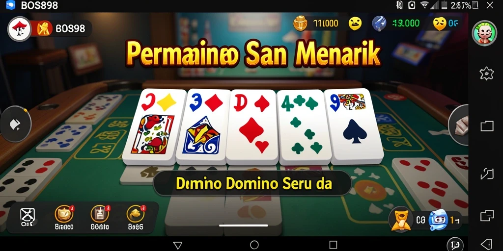 Tampilan screenshot dari gameplay seru di BOS898.