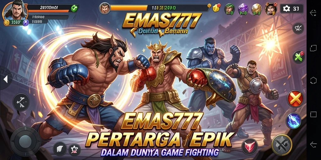 Gameplay EMAS777 yang menegangkan saat pertarungan berlangsung.