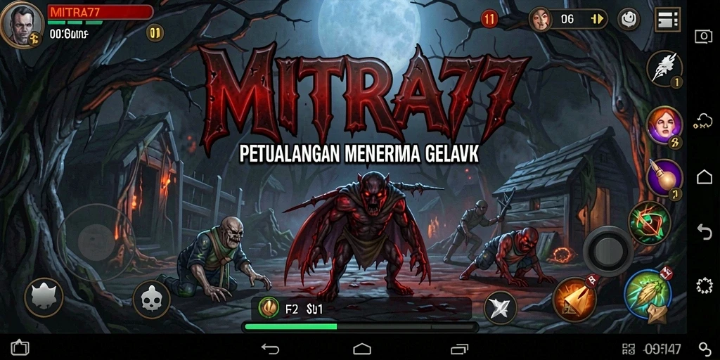 Gameplay MITRA77 dengan suasana Horror yang mencekam dan grafis menakjubkan.