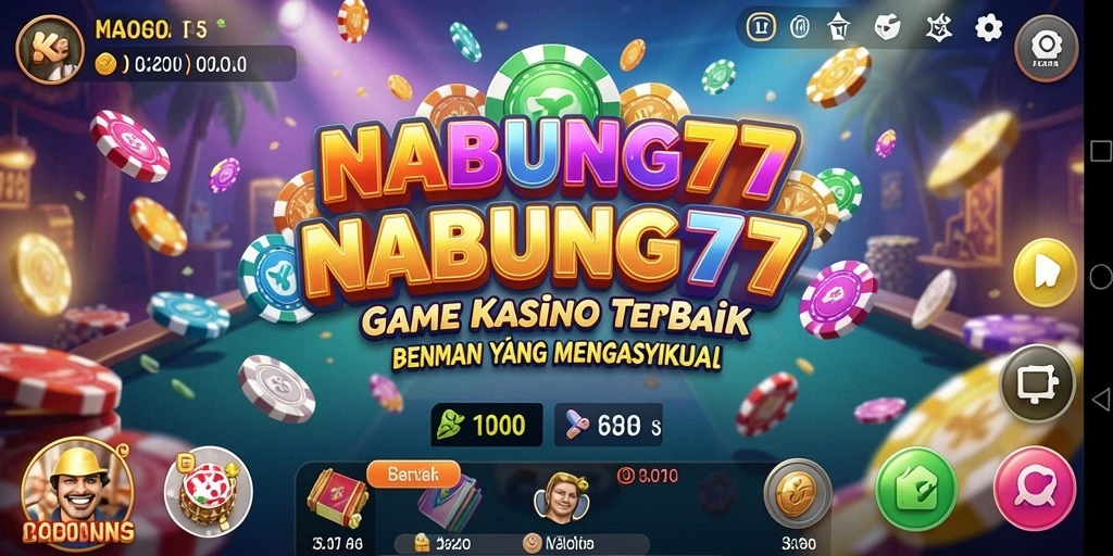 Tangkapan layar NABUNG77 menunjukkan gameplay Kasino yang menegangkan.