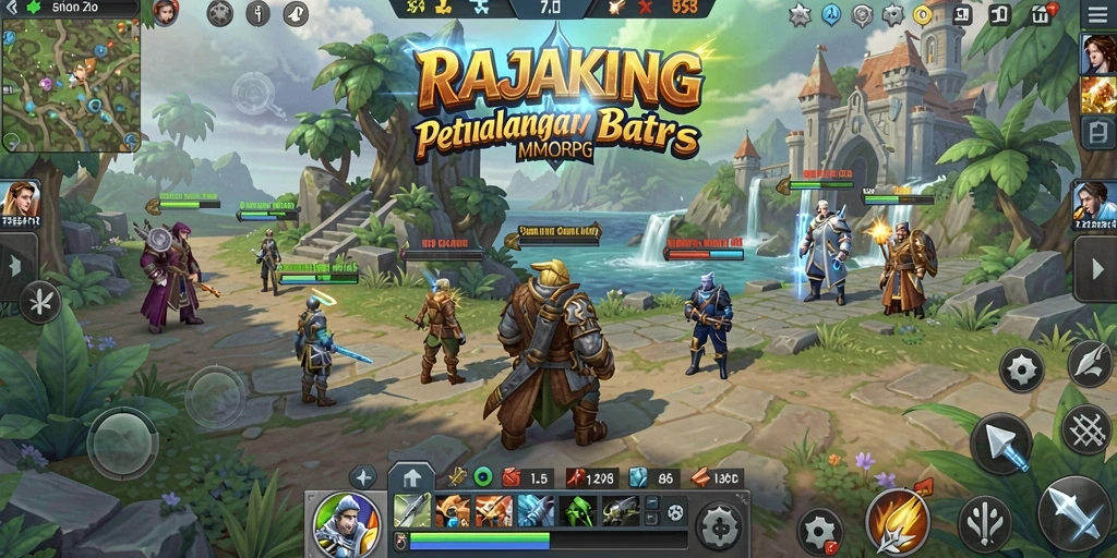 Gameplay seru di dunia <strong>RAJAKING</strong>, penuh aksi dan petualangan.