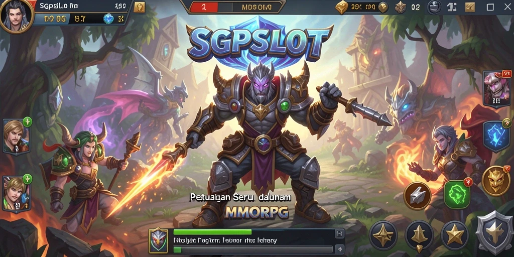 Tampilan gameplay seru di dunia fantasi SGPSLOT.