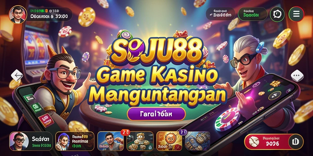 Screenshot gameplay SOJU88 dengan tampilan menarik dan penuh aksi Kasino.